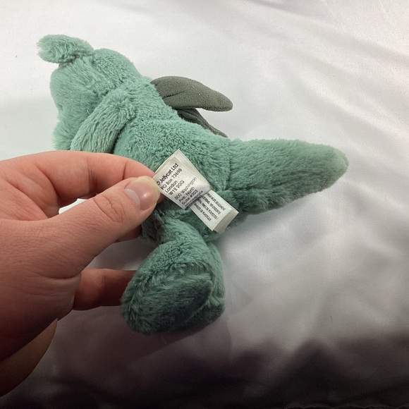 Jellycat Plush Small Bashful Dragon Light Green Sage Soft Toy 8” Stuffed Animal - Picture 9 of 13